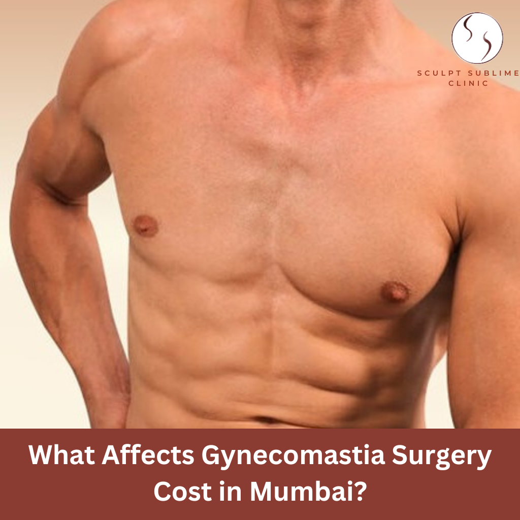 Man after gynecomastia surgery in Mumbai.