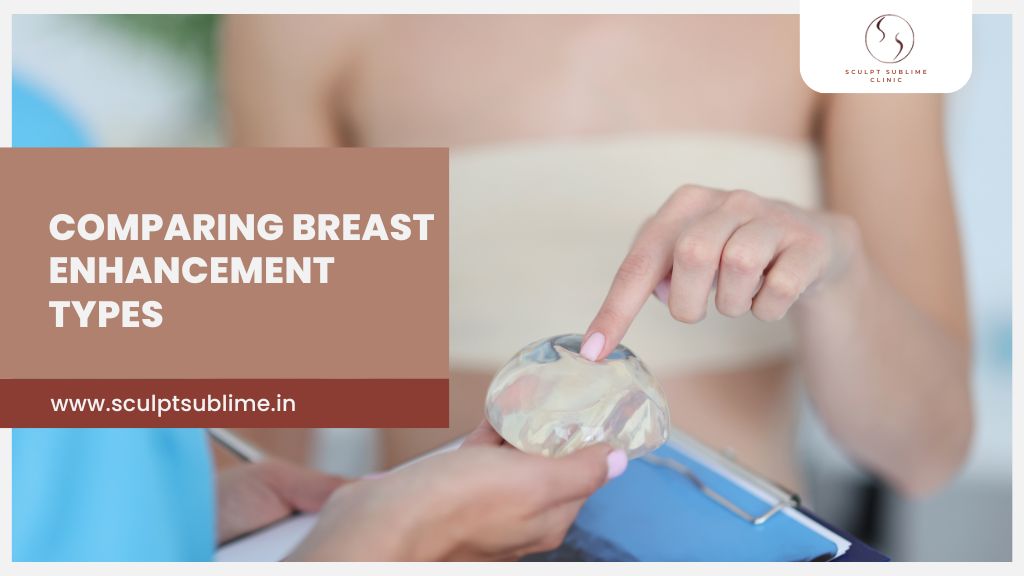 Woman consulting doctor about different breast enhancement types and implant options in Mumbai