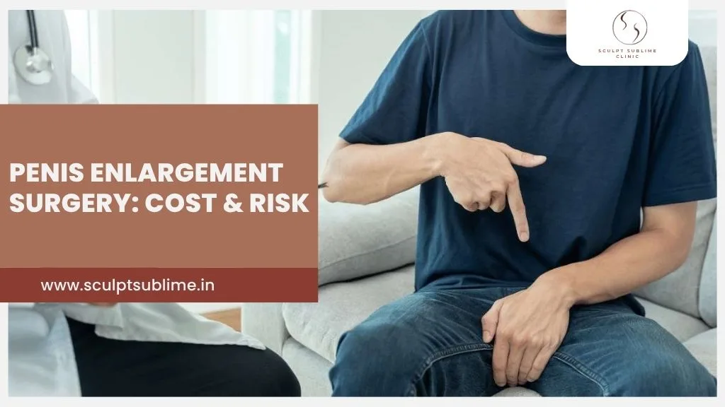 Man consulting doctor about penis enlargement surgery cost and risks in Mumbai