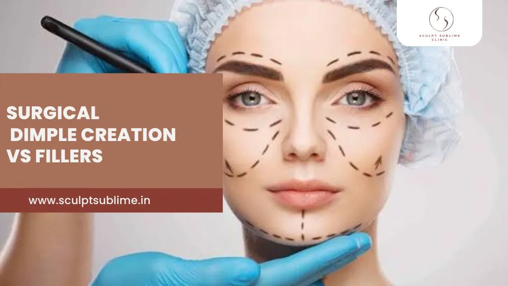 Surgical dimple creation vs fillers