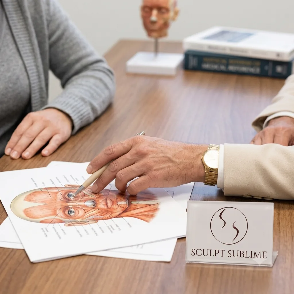 Plastic Surgeon Consulting Patient